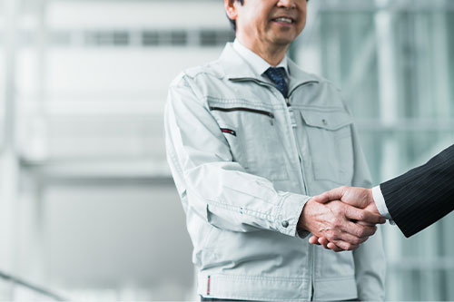 技術力と信頼のある協力会社と連携